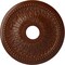 Ekena Millwork Bailey Medallion (Canopies up to 5 3/4"), 18"OD x 3 3/4"ID x 1 1/2"P, Burnished Mahogany Crackle CM18BIBMC - alternate 1